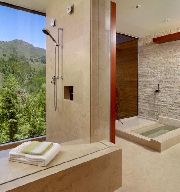 Rustic Cabin Bathroom