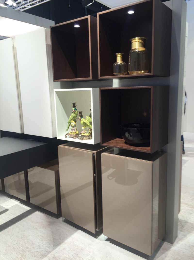Laquared cupboards for kitchen