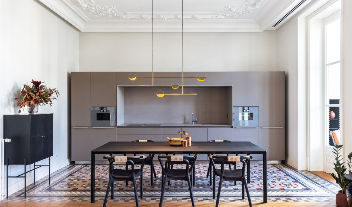 Combine the Kitchen and Dining Area into a Single Large Space