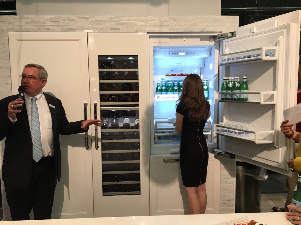 Thermador's kitchen system is sleek and cutting edge.