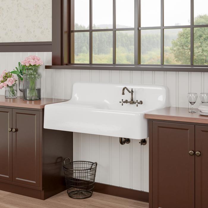 Porcelain Kitchen Sink